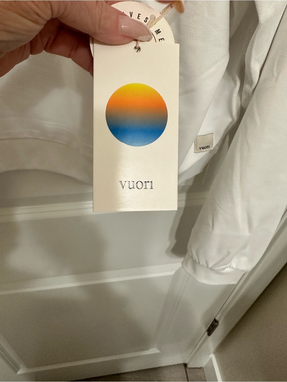 Vuori Halo Modern Crew white size XXL (three available all XXL) - Picture 6 of 8